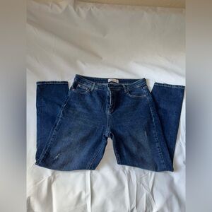 Ella Dark Blue Straight Leg Women’s Jeans